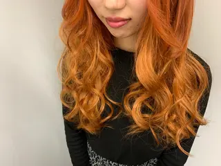 ロング カラー WEST OLAND 安藤のヘアスタイル