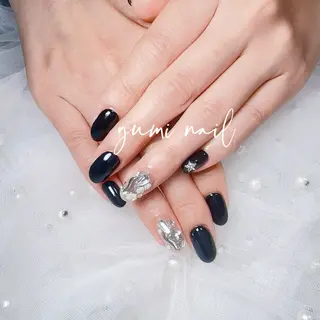 ネイル 𝐲𝐮𝐦𝐢🎀 長さ出しデザイン専門のネイルデザイン