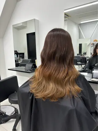 ロング kayo吉祥寺カラー モデル募集中✨のヘアスタイル