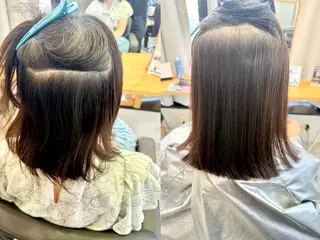 ミディアム ✨シルクストレート✨ 美髪髪質改善Yukiのヘアスタイル