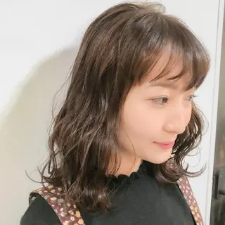 セミロング カラー 🌈限定価格🌈 鈴木　瑛輔のヘアスタイル