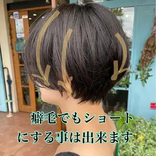 ショート 安藤 まどかのヘアスタイル