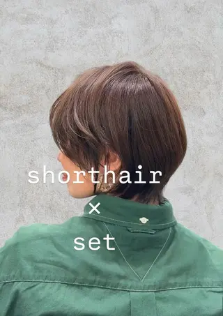 ショート カラー WE RULE 札幌店 【ウィールール 札幌店】所属・✨️大人ショート 髙橋朋花のヘアスタイル