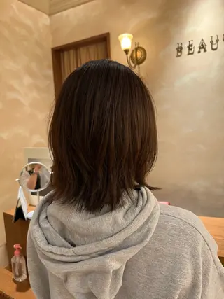 カラー ﾕｳﾅ/ ショート・ボブ🐰のヘアスタイル