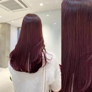 ロング カラー ヘアアレンジ stylist ◎RUKI.のヘアスタイル