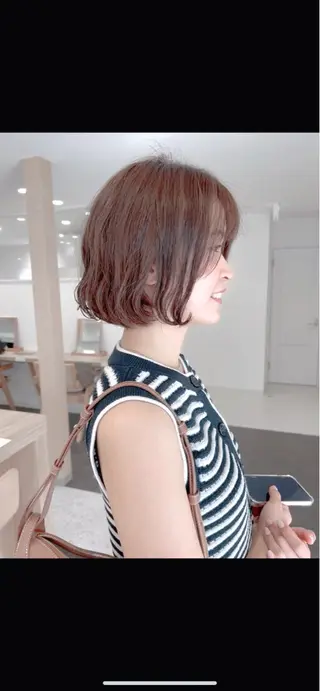 ミディアム TSUBASA/ 韓国ヘアAFLOATのヘアスタイル