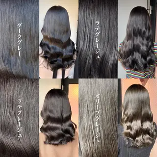 ロング カラー ヘアアレンジ 🌈トレンドヘア 🌈WATARU🌈のヘアスタイル