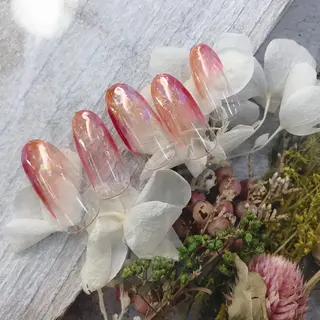 ネイル ⭐︎休業中の練習⭐︎ JNA認定講師髙橋のネイルデザイン