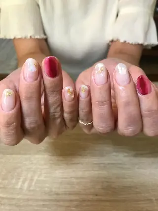 ネイル スマイル アンド所属・小嶌 恵のネイルデザイン