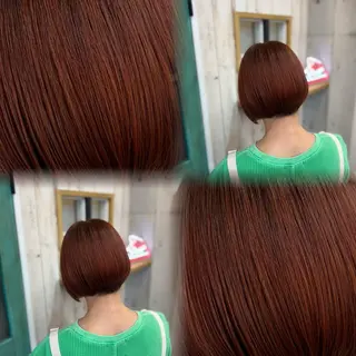 ショート カラー 髙橋 李里亜のヘアスタイル