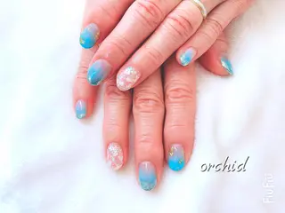 ネイル orchid ♡オーキッドのネイルデザイン