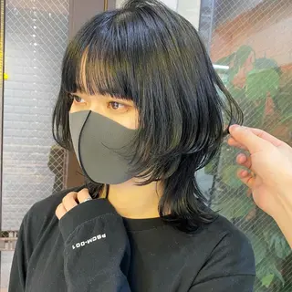 ミディアム TOMOYA/ ショート、レイヤーのヘアスタイル