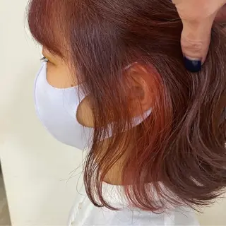 カラー SALOWIN栄 高須大貴のヘアスタイル