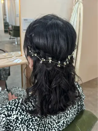 ミディアム ヘアアレンジ 🌷MAYU 🌷のヘアスタイル