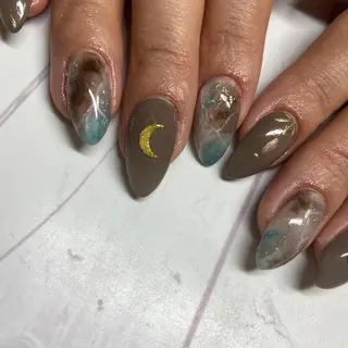 カラー ネイル nail salon LNのネイルデザイン