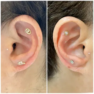 北野田|momo🍑 美眉/艶髪/耳ツボのヘアスタイル