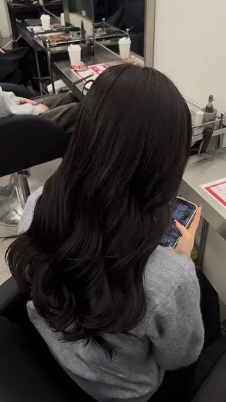 ロング 💖髪質改善カラー/ エクステ💖かりんのマツエク・マツパデザイン