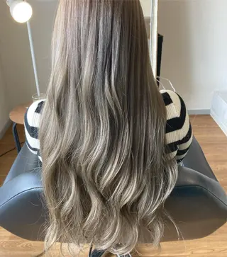 ロング カラー hair&eye AMANDAのマツエク・マツパデザイン