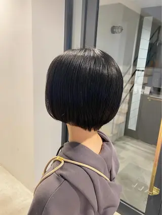 ショート ヤタガイ ミツエのヘアスタイル