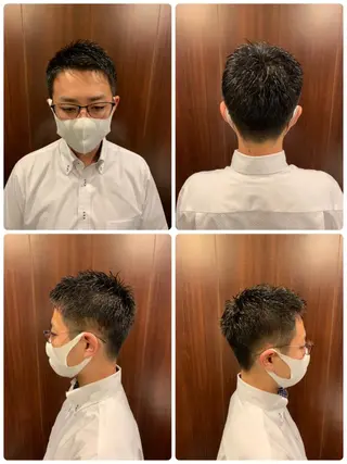 ショート メンズ 高橋 大輔のヘアスタイル