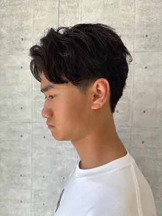 ショート パーマ メンズ メンズパーマ特化/ メッシュ/薫/店長のヘアスタイル