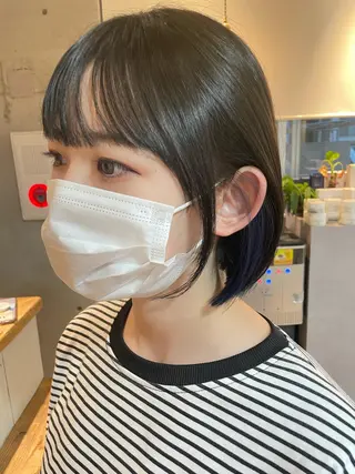 ショート カラー しのはら まどかのヘアスタイル