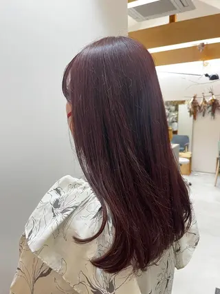 ロング カラー TEMIL HAIR 《まお》のヘアスタイル