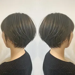 ショート カラー [店長]加地 峻のヘアスタイル