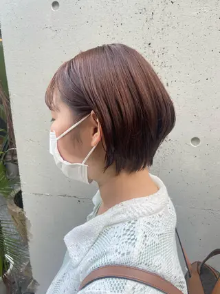 ショート 西田 莉緒のヘアスタイル