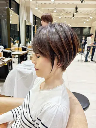 ショート 大人ショート特化/ カットモデル/表参道のヘアスタイル