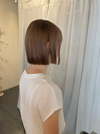 ショート はな SPURのヘアスタイル
