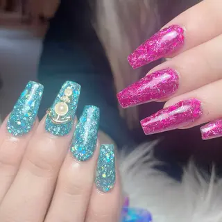 ネイル Feel ‪‪☺︎‬Yuriaのネイルデザイン