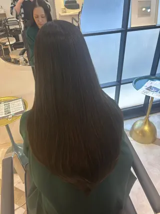 ロング 🖤みらい🖤カット ブリーチモデル募集のヘアスタイル