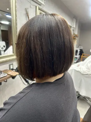 ショート カラー Lien 深井店のヘアスタイル