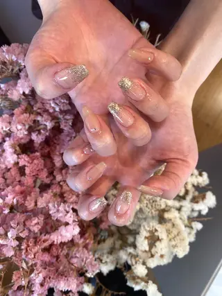 ネイル crystal ⭐︎ colorのネイルデザイン