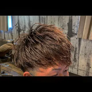 カラー メンズ 💈大人の渋髪💈 店長　大橋侑弥のヘアスタイル