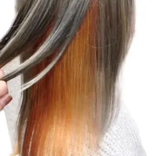 ミディアム カラー ケアブリーチ /髪質 改善/古橋圭史郎のヘアスタイル