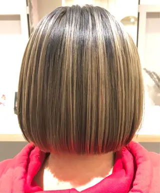 ショート カラーモデル募集中 美容室ハピスのヘアスタイル