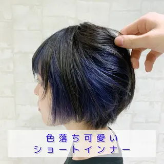 ショート カラー 美髪矯正 特化　川田のヘアスタイル