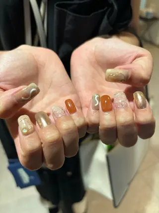 ネイル mano Hanaのネイルデザイン