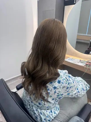 ロング 大人可愛い韓国ヘア 🩵miyu✨️のヘアスタイル