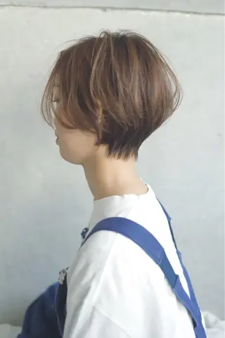 ショート さの あやねのヘアスタイル