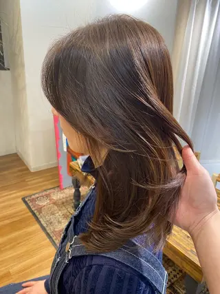 ロング カラー 🍑透明感艶カラー 🍑/momoのヘアスタイル