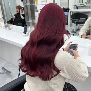 カラー 🍒renka🍒 ボブ/ショート/暖色のヘアスタイル