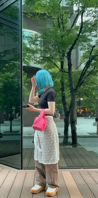 ミディアム カラー 逢坂 智也のヘアスタイル