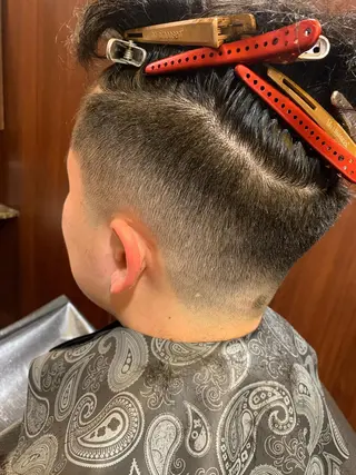ショート メンズ 羽木 隆徒のヘアスタイル