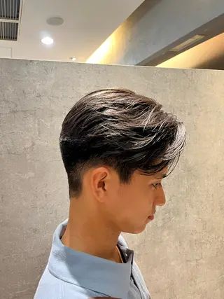 ショート メンズ タク エルのヘアスタイル