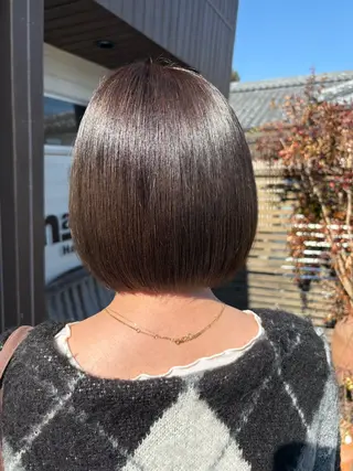 ミディアム カラー せんだ ひかるのヘアスタイル