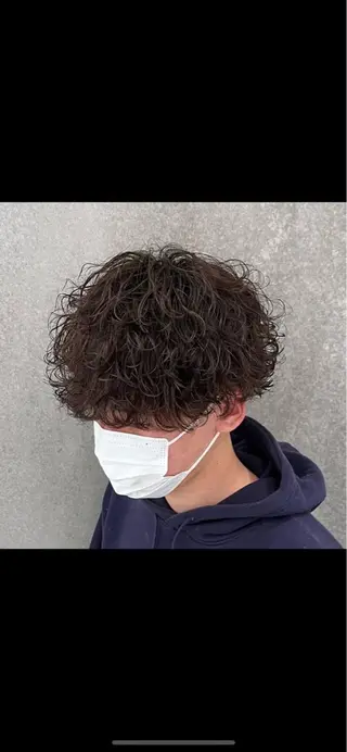 パーマ 岡山 綾汰のヘアスタイル