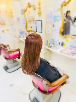 セミロング 菅沼 美咲のヘアスタイル